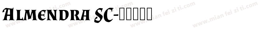 Almendra SC字体转换